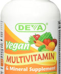 Deva Vegan Vitamins Multivitamin and Mineral Supplement, 90 Count