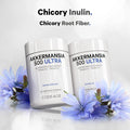 Codeage Akkermansia Muciniphila Probiotic Ultra - High-Potency 500M AFUs Akkermansia Probiotic Supplement - Enhanced Daily Probiotic & Prebiotic Chicory Inulin - 3-Month Supply - 90 Capsules