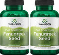 Swanson Full Specturm Fenugreek Seed - Herbal Supplement - (610 Milligrams 90 Capsules) 2 Pack