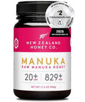 New Zealand Honey Co. Raw Manuka Honey UMF 20+ / MGO 829+ | UMF Certified | 4.4oz | Medical Grade Raw Honey