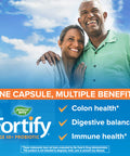 Natures Way Fortify 50+ Probiotic, 30 Billion Live Cultures, 10 Strains, Prebiotics, 30 Capsules