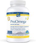 Nordic Naturals ProOmega, Lemon Flavor - 1280 mg Omega-3-210 Soft Gels - High-Potency Fish Oil with EPA & DHA - Promotes Brain, Eye, Heart, & Immune Health - Non-GMO - 105 Servings
