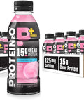 Protein2o 15g Whey Protein Isolate Hydration Drink Plus Energy & Focus, 350mg of Electrolytes, Vitamins B5 & B6, Sugar Free, Energy Variety Pack, 16.9 oz Bottle (Pack of 12)