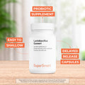 Supersmart Lactobacillus Gasseri 200 mg 6 Billion MicroOrganisms cfu Per Day Restores The Balance of intestinal Microflora Probiotic Strain NonGMO Gluten Free 60 Dr Capsules
