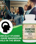 Magnesium LThreonate Magtein and Alpha GPC Bundle Two Essential Nutrients Choline and Magnesium for Cognitive Function Support