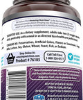Amazing Nutrition Formulas Sambucus Black Elderberry Supplement | 3000 Mg Per Serving | 180 Veggie Capsules Supplement | Non-GMO | Gluten | Made in USA