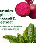 MegaFood Zinc Immune Support Supplement 120 Tabs