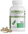 Bronson Moringa Extra Strength Capsules Moringa Oleifera Powder, 120 Count