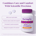 Barimelts Iron With Vitamin C 90 Fast-Dissolving Tablets 1 Month Supply Sugar Bariatric Iron Supplement For Women Natural Orange Flavor