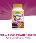Nature'S Way Orchard Fruits Powder Blend, 12 Fruit Blend, 900Mg Per Serving, 60 Capsules
