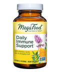 MegaFood Daily Immune Support - Immune Support Supplement With Vitamin C Vitamin D Zinc Astragalus Root And More - Vitamins For Women & Men - Non-Gmo - Made Without 9 Food Allergens - 60 Tabs
