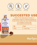 Maryruth Organics Collagen Booster Liposomal Sugar Liquid Collagen Booster With Vitamin C, E, Zinc, Copper & Silica Skin Care & Joint Support Vegan Non-Gmo Gluten 14 Servings