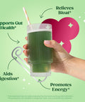 Bloom Nutrition Superfood Greens Powder Digestive Enzymes with Probiotics and Prebiotics Gut Health Bloating Relief for Women Chlorella Green Juice Mix with Beet Root 25 SVG Spiced Cranberry