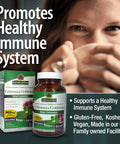 Nature'S Answer Echinacea & Goldenseal | Dietary Supplement | Supports a Healthy Immune System | Non-GMO & Kosher | Vegetarian/Vegan Capsules 90ct