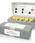 Tea Forte Assorted Black Tea Petite Presentation Box Tea Sampler Set with 10 Handcrafted Pyramid Tea Infusers