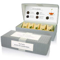 Tea Forte Assorted Black Tea Petite Presentation Box Tea Sampler Set with 10 Handcrafted Pyramid Tea Infusers