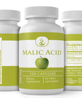 PURE ORIGINAL INGREDIENTS Chanca Piedra & Malic Acid Capsule Bundle (100 Capsules Each), No Additives Or Fillers, Lab Verified