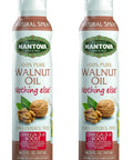 Mantova Coconut Oil Spray, 100% Pure Cooking Oil, Ideal for Healthy Keto Snacks, Baking, Grilling, and Seasoning - Versatile Dispenser for Spray, Drip, or Stream with No Waste, 5 oz