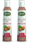 Mantova Coconut Oil Spray, 100% Pure Cooking Oil, Ideal for Healthy Keto Snacks, Baking, Grilling, and Seasoning - Versatile Dispenser for Spray, Drip, or Stream with No Waste, 5 oz