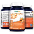 NusaPure Papaya Papain Enzyme 900mg 200 Veggie Caps (100% Vegetarian, Non-GMO & )