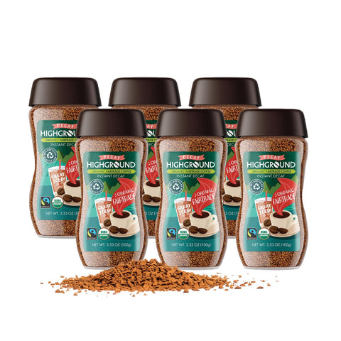 Highground Organic Instant Regular Coffee, 3.53 Oz