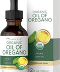 Carlyle Organic Oil of Oregano | 2 fl oz Liquid | Vegan | Non-GMO Gluten Drops