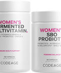Codeage Women s Multivitamin Bundle: Women s Formula & Women s Probiotic Daily Vitamins