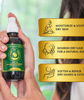 Ancient Greek Remedy Unscented Organic Face and Body Oil made of Olive, Almond, Jojoba, and vitamin E oil for Sensitive Dry Skin, Hair, Nails. Anti Aging Moisturizer for Women, Men 4oz