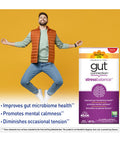 Country Life Gut Connection - Stress Balance - 60 Ct - Improves Gut Microbiome Health - Promotes Mental Calmness - Diminishes Occasional Tension