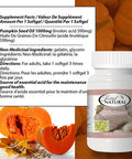Pumpkin Seed Oil 1000mg 180s [1 bottle] by Total Natural, Men And Sex Health Care, Supports Healthy Prostate And Urinary Control, Made In Canada