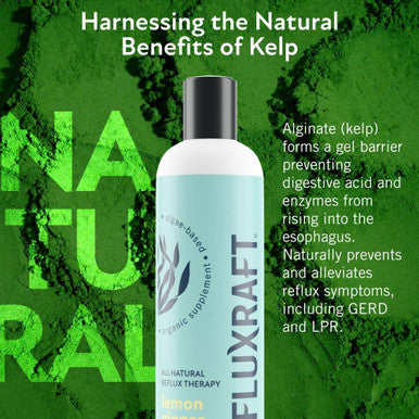 Natural Acid Reflux Relief Supplement for GERD Relief Heartburn LPR and Indigestion Relief. Natural Alginate Therapy. 47 Servings Per Bottle. Lemon Ginger Flavor. (4 Bottles)