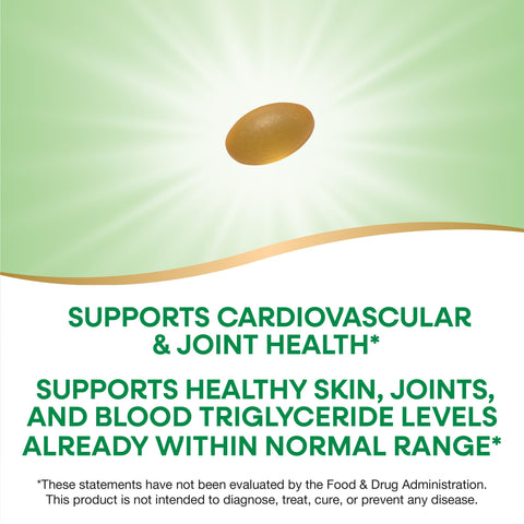 Nature'S Way Fisol Fish Oil Enteric Coated Supports Cardiovascular And Joint Health Mega Potency Omega-3S 180 Softgels (Packaging May Vary)