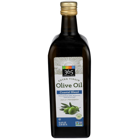 365 by Whole Foods Market, Extra Virgin Mediterranean Olive Oil, 33.8 Fl Oz