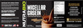Nutrabio Micellar Casein Protein Powder 2 lbs Dutch Chocolate