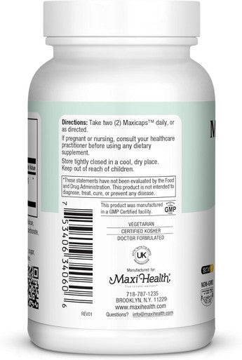 Maxi Health Turmeric BCM-95 Curcumin - 60 Maxicaps