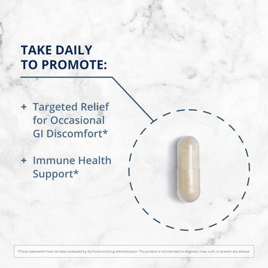 Metagenics UltraFlora Intensive Care Probiotic - Probiotic for Digestive Health - for Occasional Irritation & Bowel Discomfort - Immune Support - Non-GMO & Gluten- - 60 Capsules