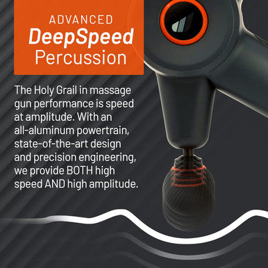 Deep Tissue Massage Gun With Heat Gun Massager With Heat Ball Technology 4 Speed Option Massage Guns Portable Massage Gun Handheld Massage Gun, Travel Massage Gun For Muscle Relief 3