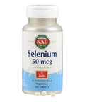 Kal 50 Mcg Selenium Tablets, 100 Count