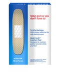 Band-Aid Brand Tru-Stay Sheer Strips Adhesive Bandages For First Aid And Wound Care, All One Size, 40 Ct