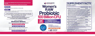 Dr. Formulated Raw Probiotics for Women 100 Billion CFUs with Prebiotics, Digestive Enzymes, Approved Women's Probiotic for Adults Shelf Stable Probiotic Supplement Capsules