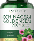 Carlyle Echinacea Goldenseal Capsules | 110 Count | Vegetarian Non-GMO Gluten