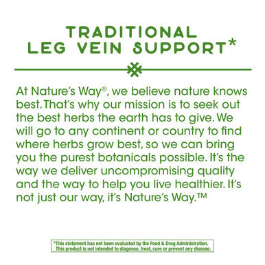 Nature's Way Butchers Broom, 940 mg per serving, 100 Vegetarian Capsules