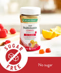 Nature's Bounty Adult Multivitamin Gummies - Pack Of 60 Gummies Two-A-Day - With Vitamin B6 B12 D3 C And Biotin - For Everyday Wellbeing - Immune Support And Bone Health - Suitable For Vegans