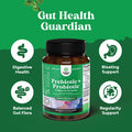 Natures Craft Prebiotics and Probiotics Gut Health Supplement - Super Potent Digestive Health Acidophilus Probiotic Capsules with Men and Womens Probiotics and Prebiotics for Colon Digestive Support and Immunity