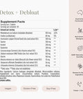 JSHealth Vitamins Detox and Debloat Liver Health Formula | Liver Detox Pills | Debloating Formula with Milk Thistle Turmeric Fennel | Liver Cleanse Supplement (60 Tablets)