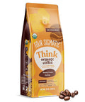 Four Sigmatic Dark Roast Organic Whole Bean Coffee By | Fair Trade Coffee Beans Coated With Lion'S Mane Chaga Mushrooms | Nootropic Mushroom Coffee For Enhanced Brain Function & Immune Support | 12Oz