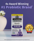 Garden of Life Dr. Formulated Probiotics Mood+ Acidophilus Probiotic Supplement - Promotes Emotional Well-Being Relaxation And Digestive Balance - Ashwagandha For Stress Management 60 Veggie Caps