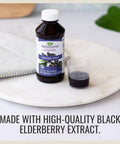 Natures Way Sambucus Original Elderberry Syrup, Black Elderberry Extract, Traditional Immune Support*, Delicious Berry Flavor, 4 Fl Oz.