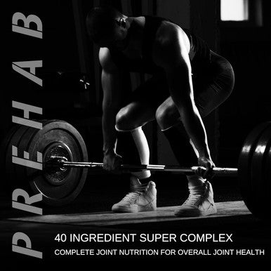 Prehab Tendon + Ligament + Total Joint Support Joint Supplement For Athletes 40 Ingredient Super Complex Glucosamine Chondroitin Msm Turmeric Boswellia Premium Tendon Ligament Joint Supplement