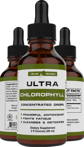 Liquid Chlorophyll Drops Boost Energy, Strengthen Immune System, Detox and Cleanse The Body. Chlorophyll Drops for Water Works as a Natural Deodorant. 120 Servings.